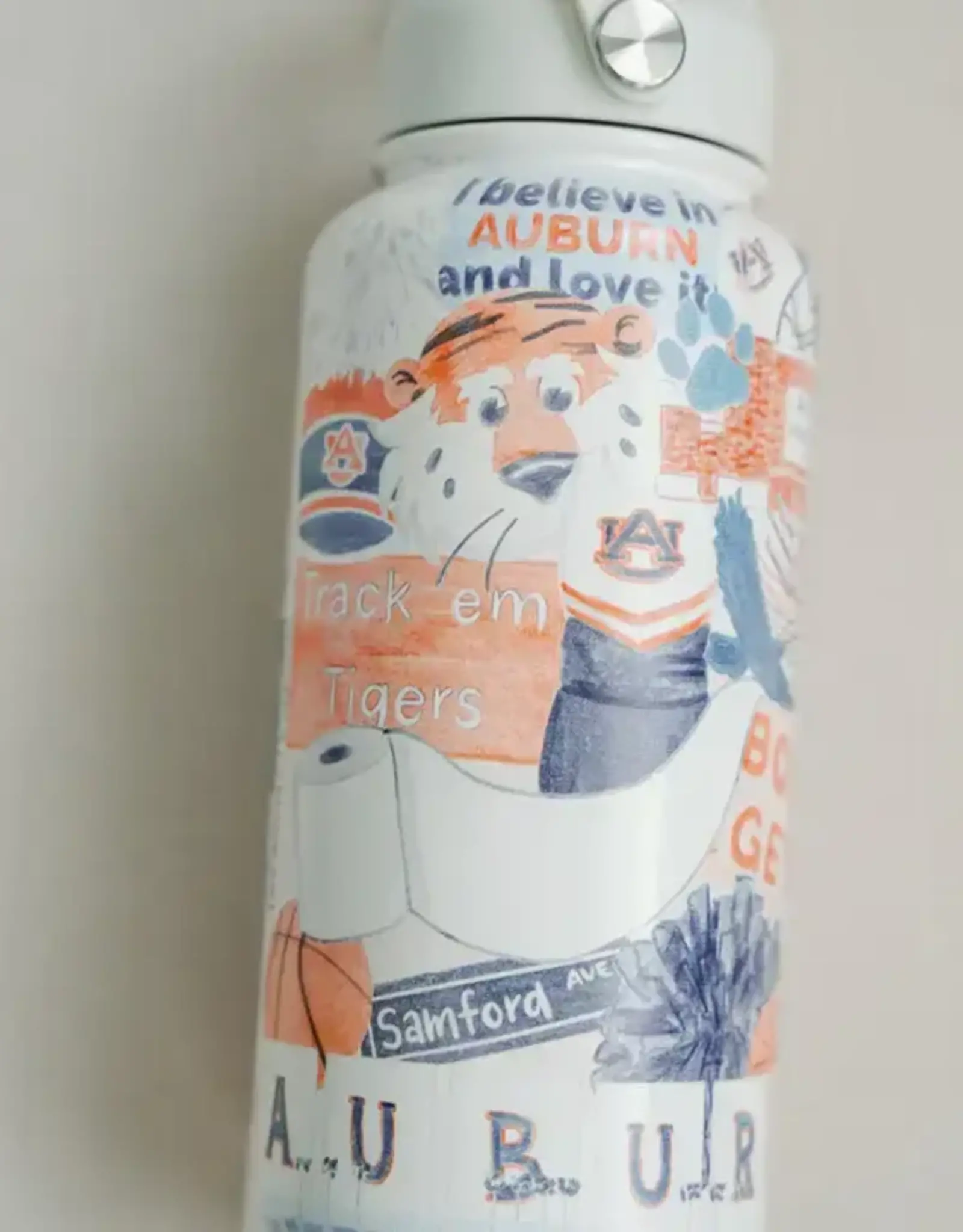 Auburn University 32 oz Insulated Water Bottle
