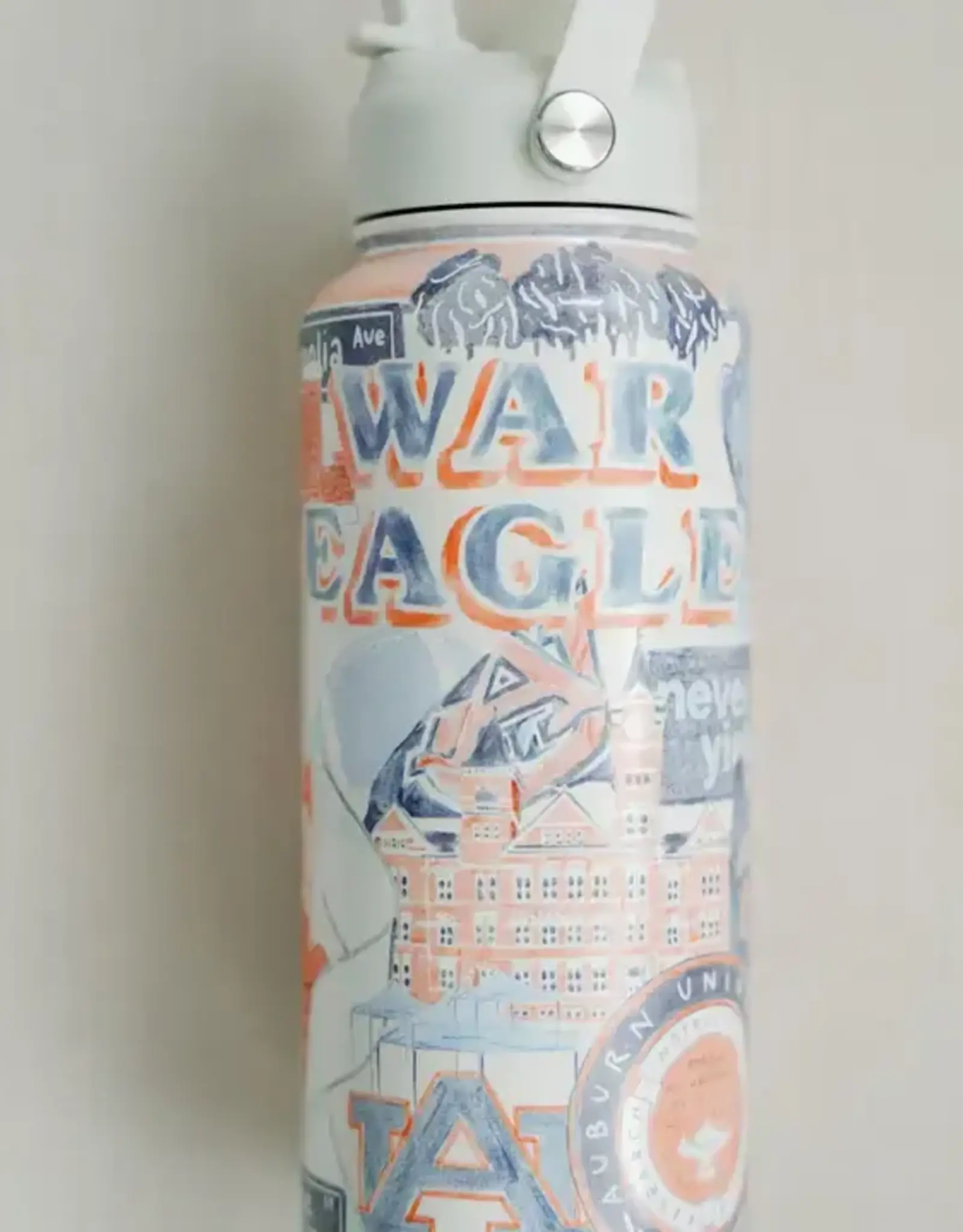 Auburn University 32 oz Insulated Water Bottle