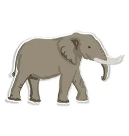 Alabama Elephant Sticker