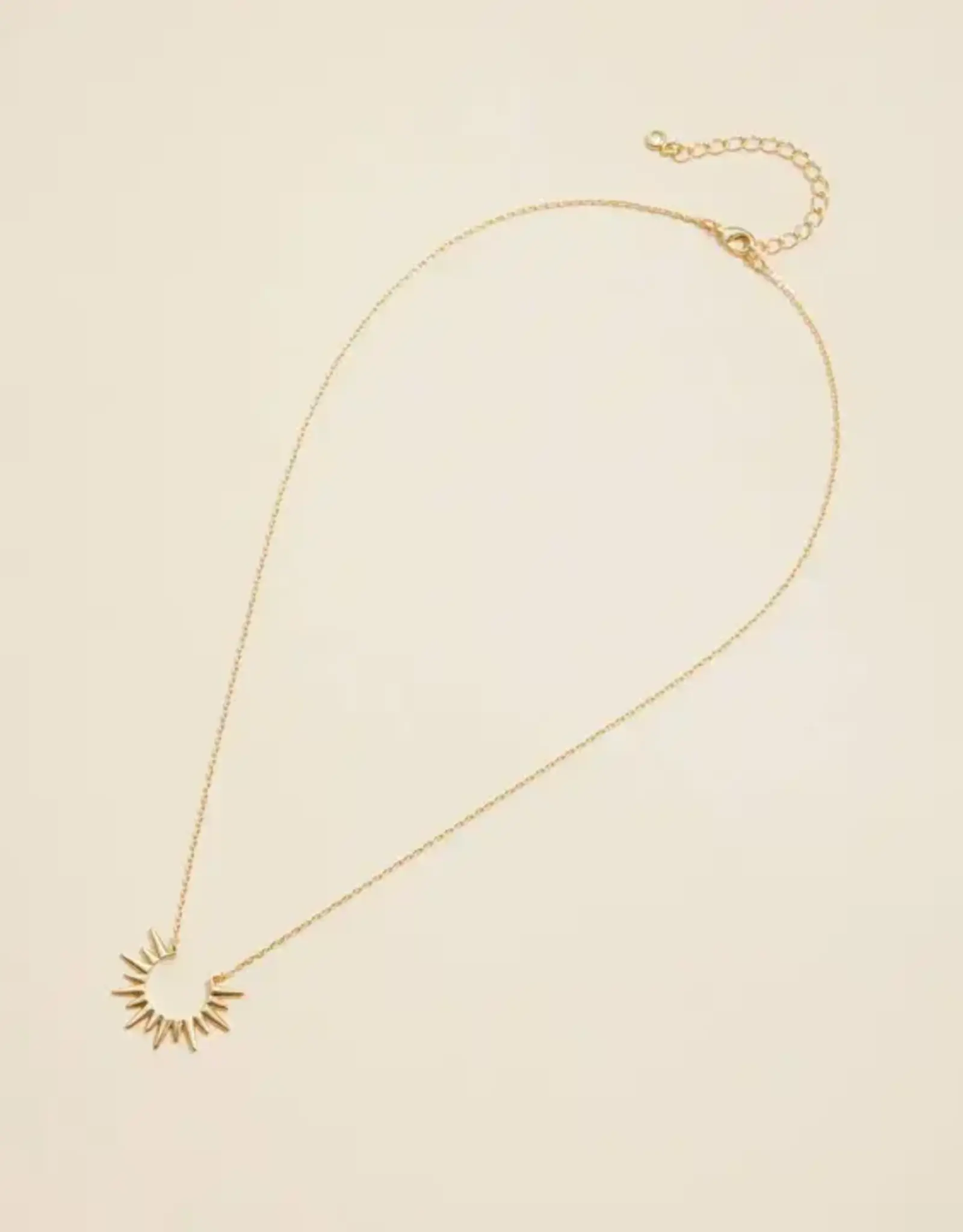 Sunburst Charm Necklace