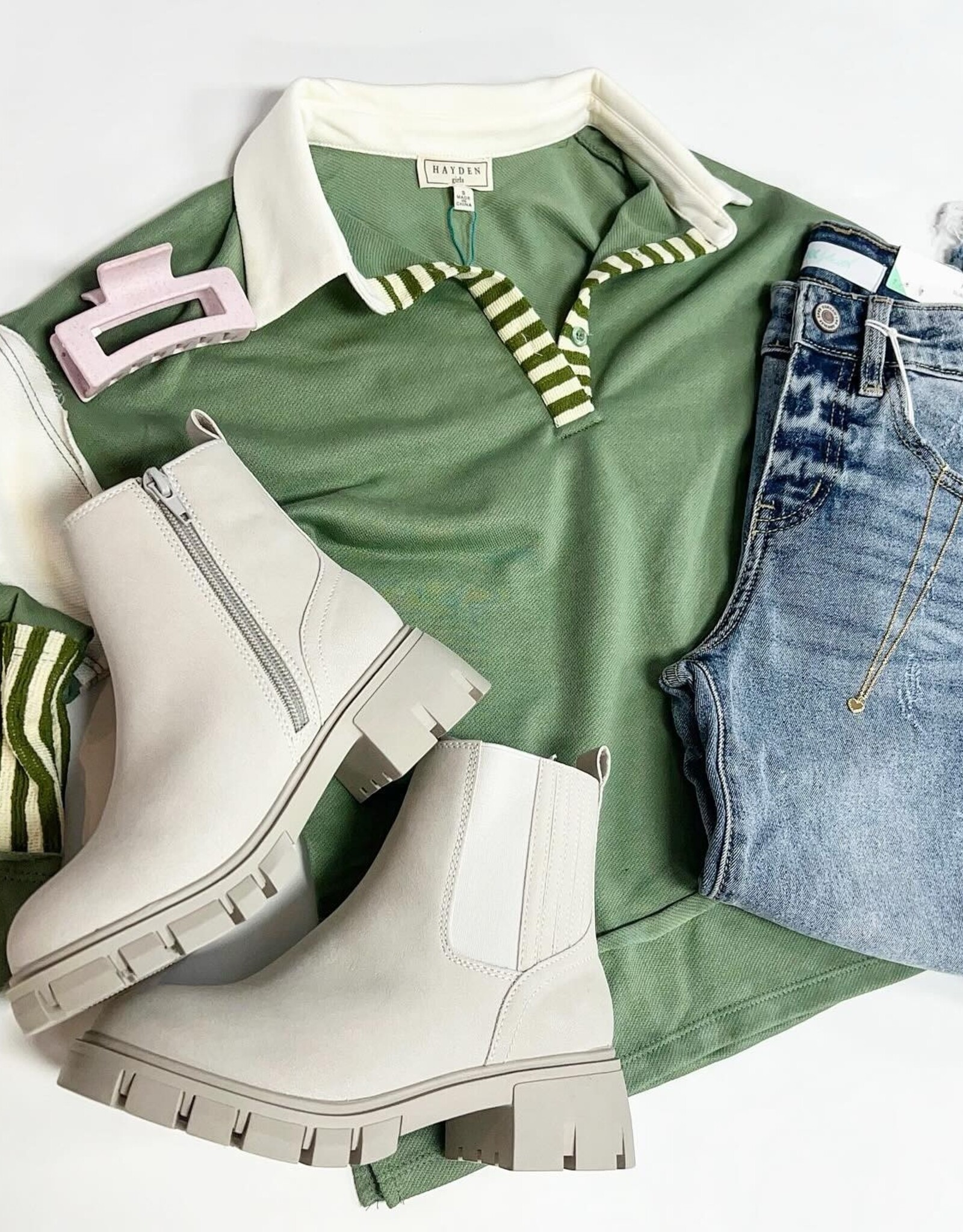 Hayden Addie Top in Green
