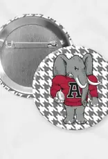Alabama Game Day Button | Houndstooth Big Al