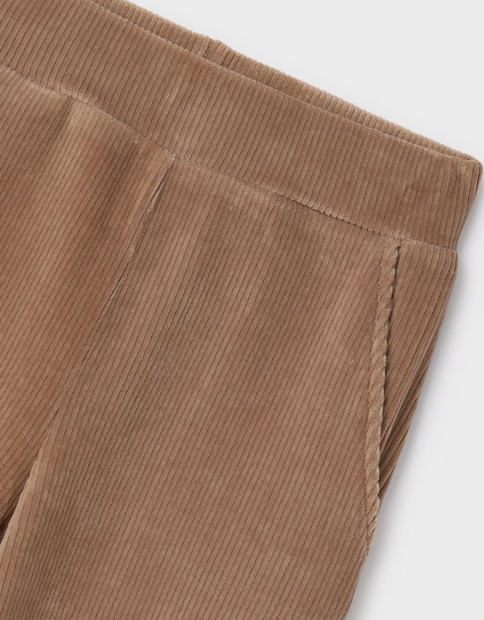 Mayoral Kayla Stretch Pant in Brown Corduroy