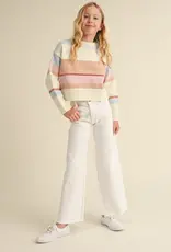 Taylor Sweater in Cream Stripe