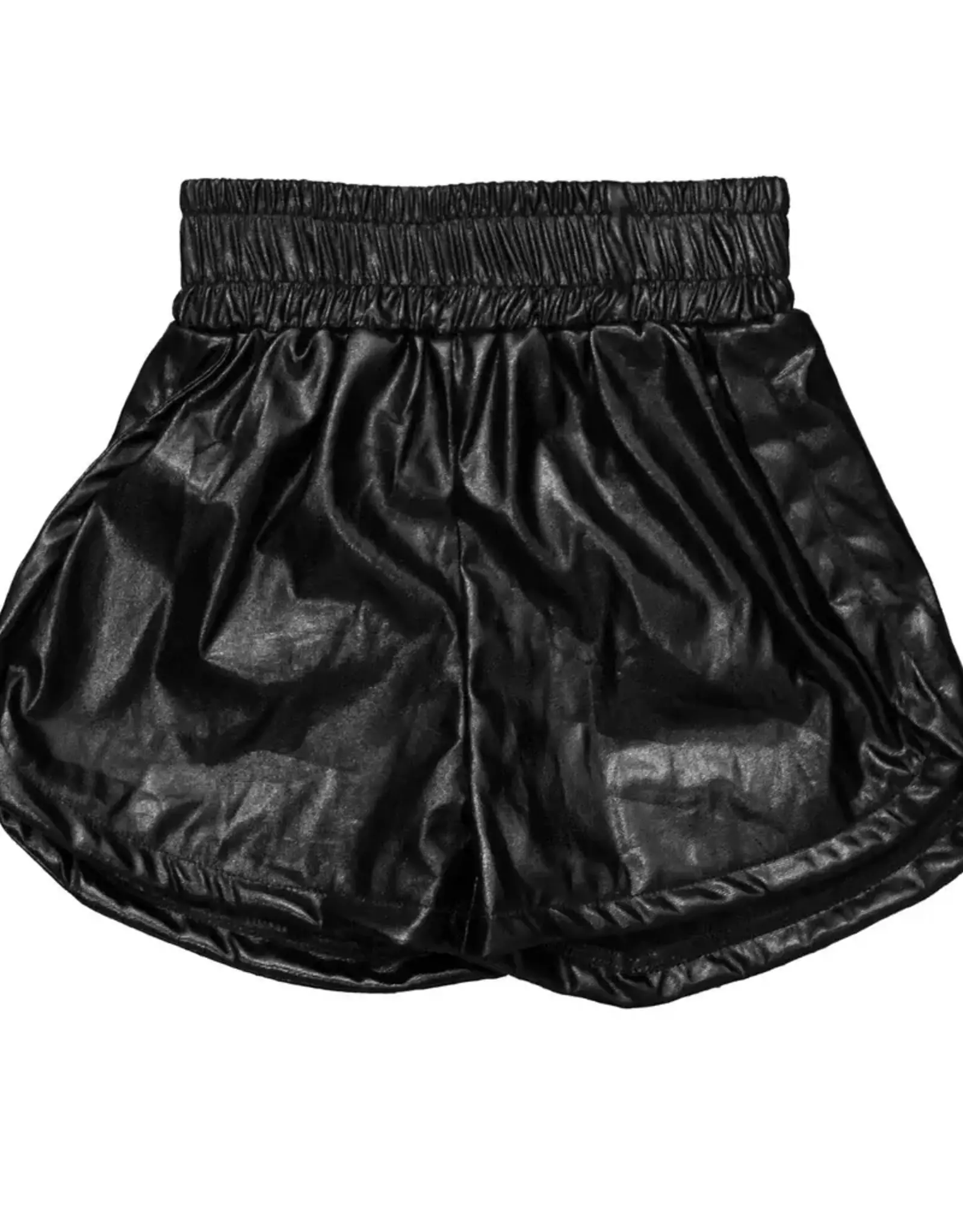 Belle Cher Black Metallic Short