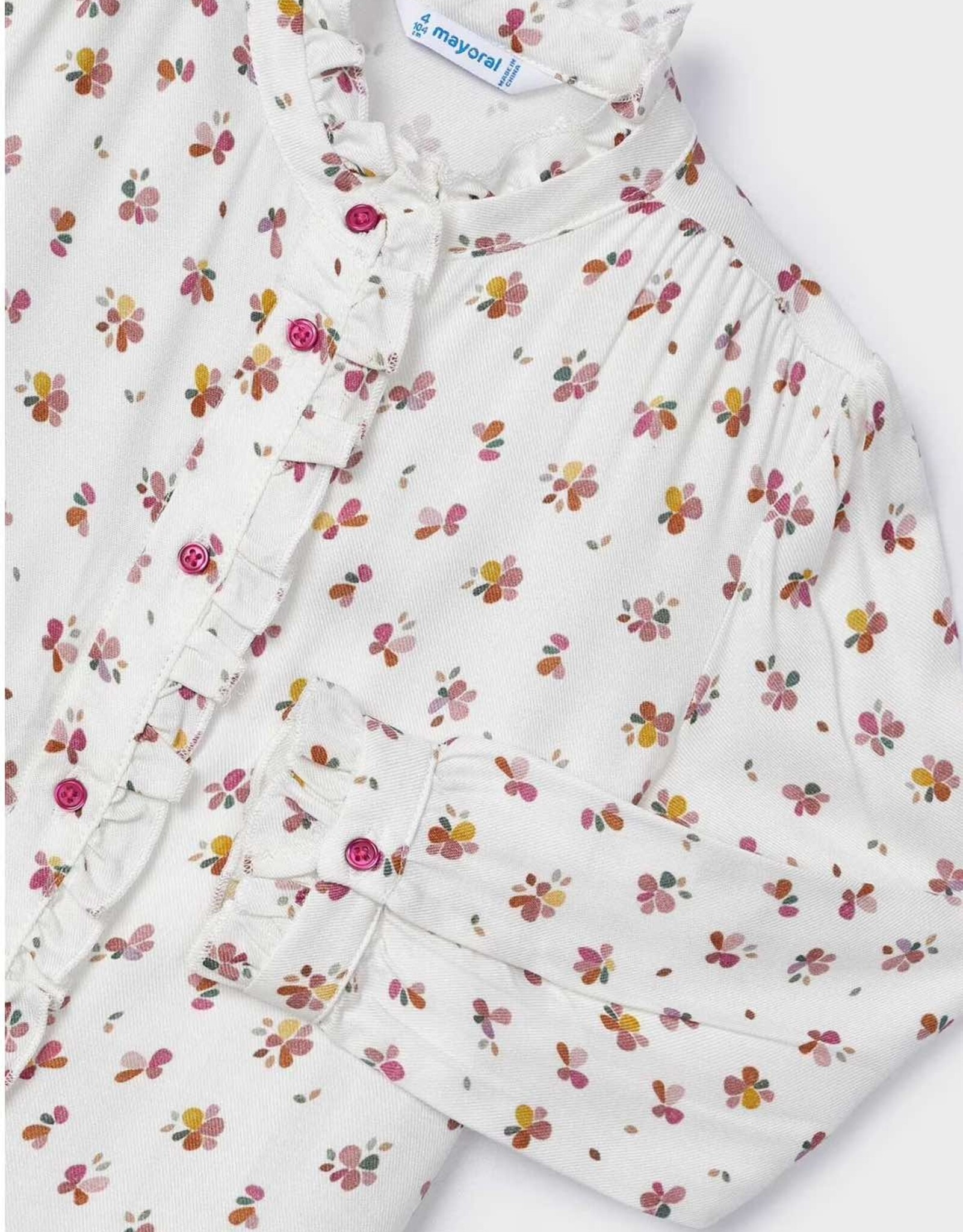 Mayoral Julie LongSleeve Top in Floral