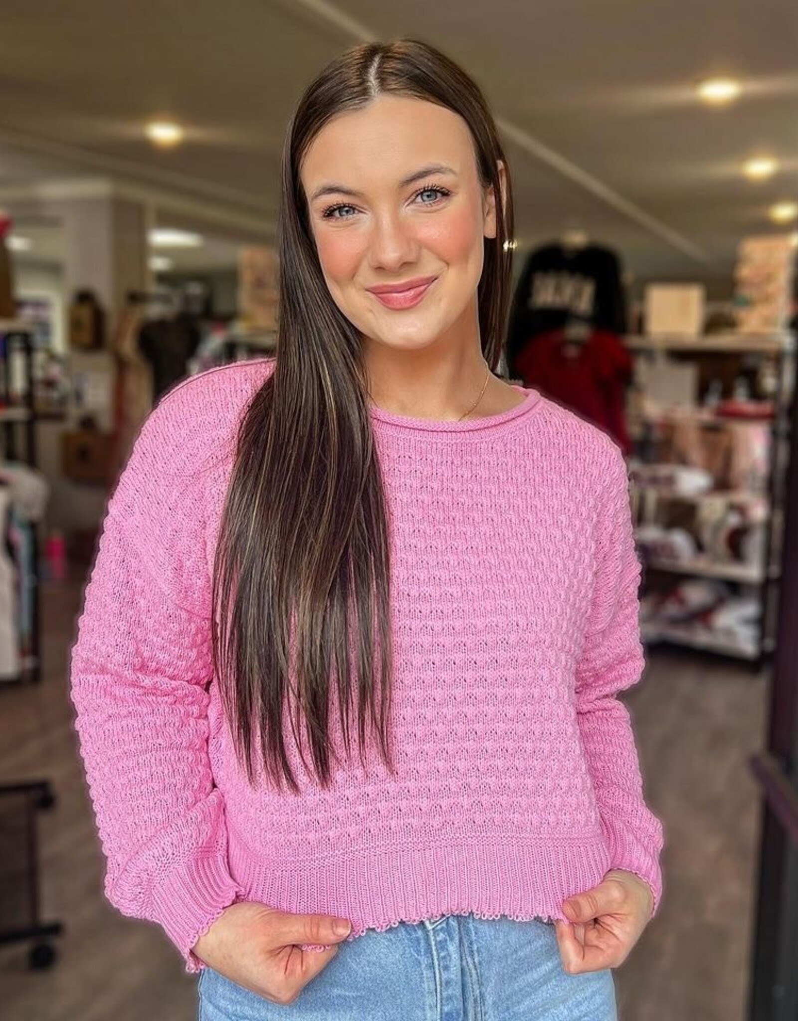 HYFVE Harlow Sweater in Pink