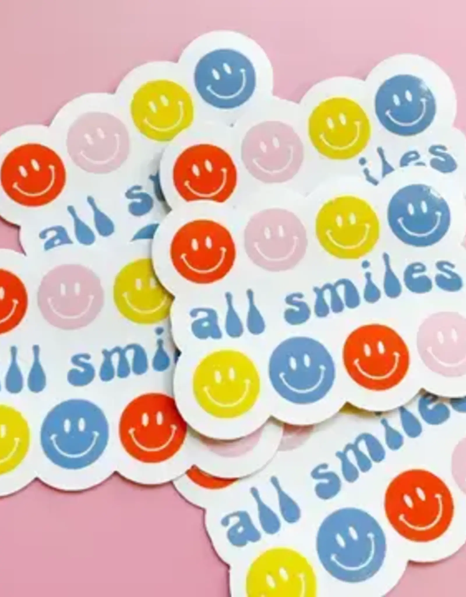 Rock Paper Scissors All Smiles Sticker