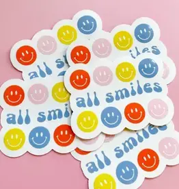 Rock Paper Scissors All Smiles Sticker