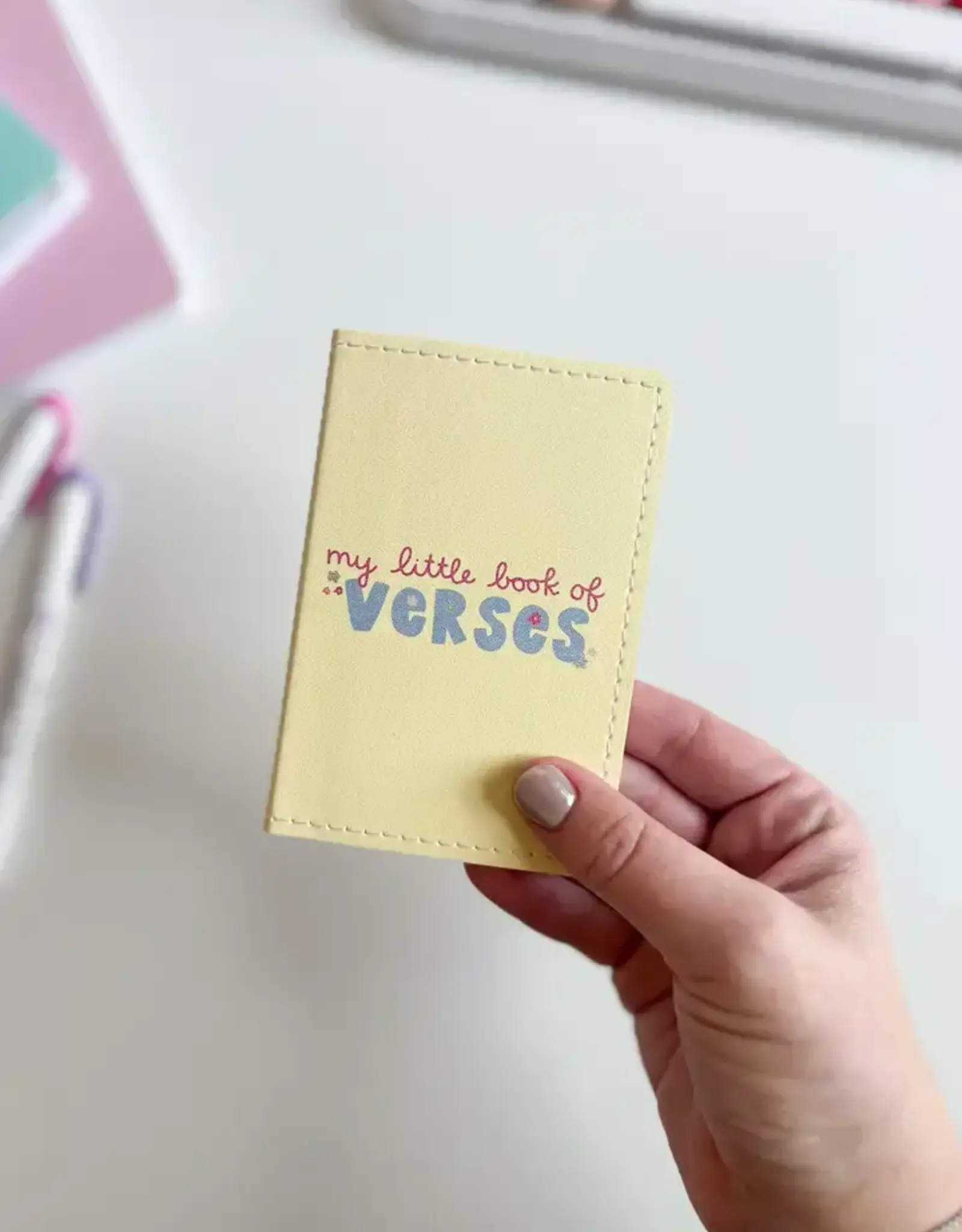 Callie Danielle Little Book of Verses Journal in Yellow