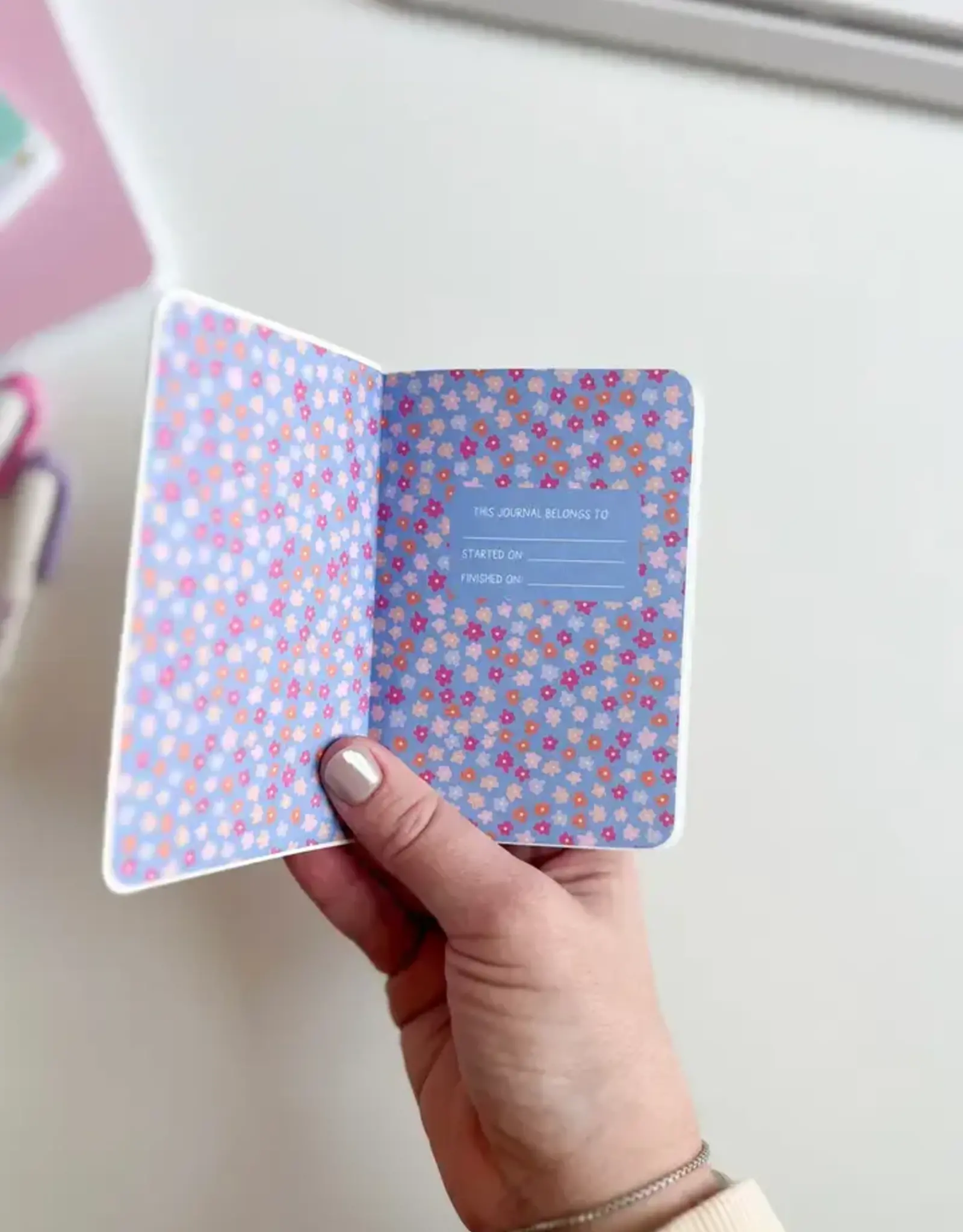 Callie Danielle Little Book of Verses Journal in Yellow
