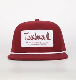 Tuscaloosa, Al Rope Hat with Patch