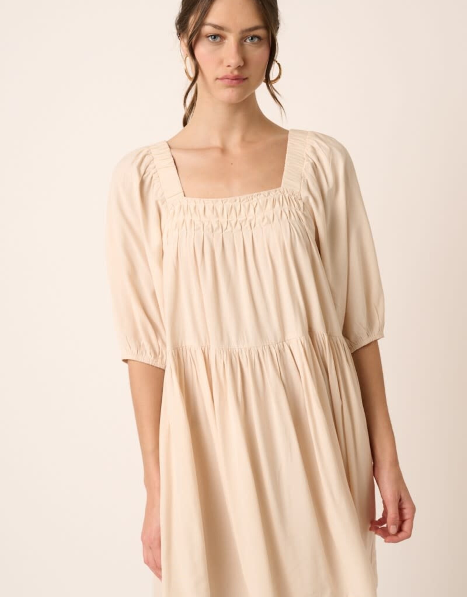 Mittoshop Tiffany Dress in Ivory
