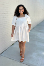 Mittoshop Tiffany Dress in Ivory