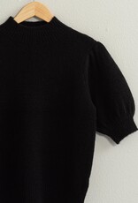 HYFVE Peyton Sweater Top in Black