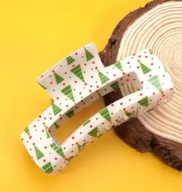 Christmas Tree Claw Clip