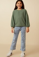 Hayden Emerson Corded Top in Olive