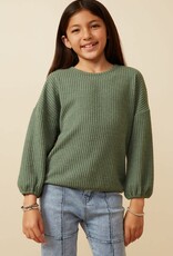 Hayden Emerson Corded Top in Olive