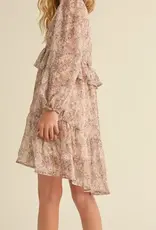 Marlee Dress in Cream Floral