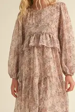 Marlee Dress in Cream Floral