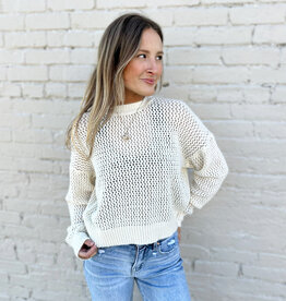 HYFVE Lydia Sweater in Cream