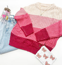 Hayden Olivia Sweater in Pink