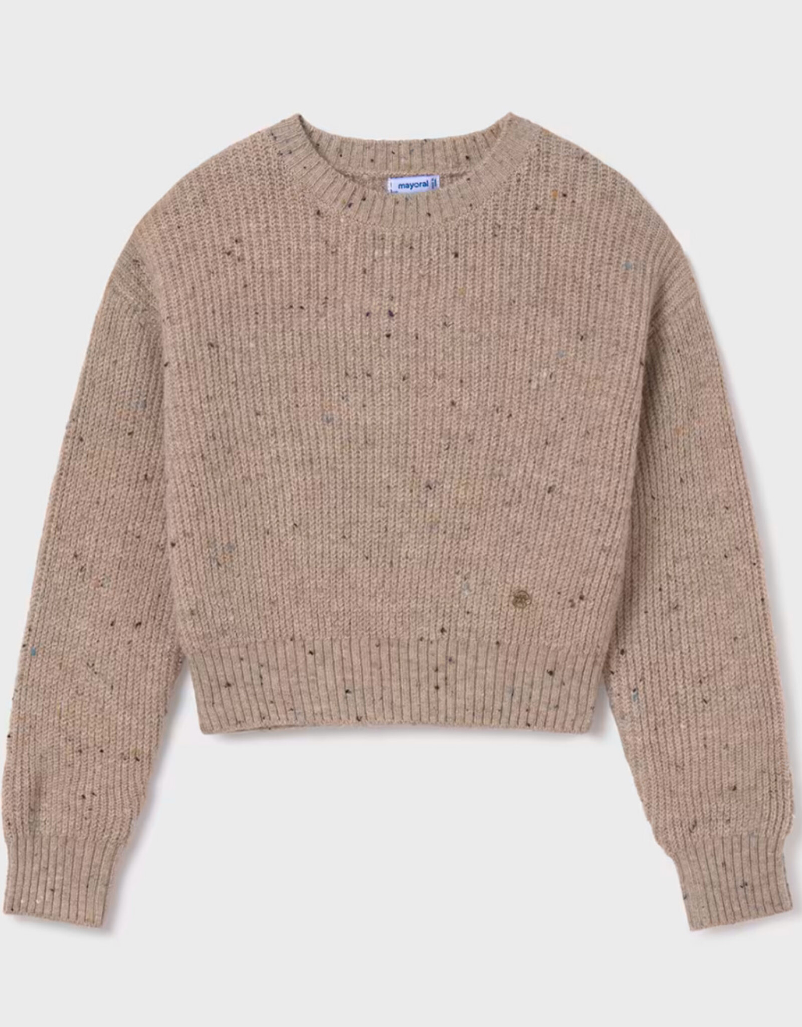 Mayoral Briley Sweater in Cream Speckle