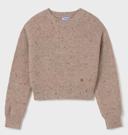 Mayoral Briley Sweater in Cream Speckle