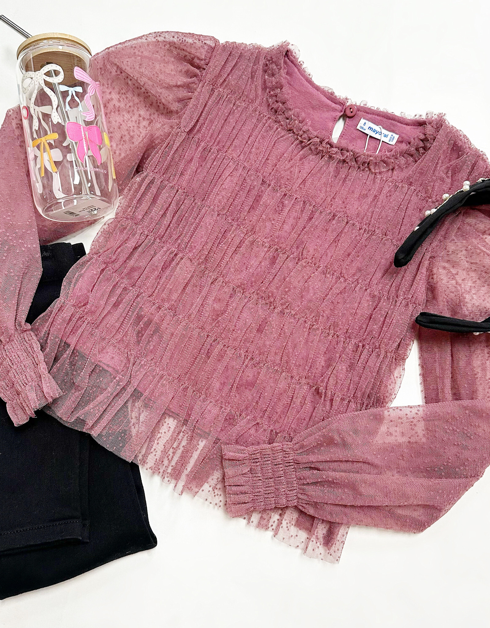 Mayoral Sidney Top in Mauve