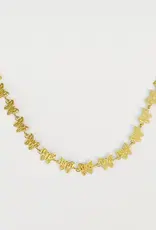 Linked Butterfly Necklace
