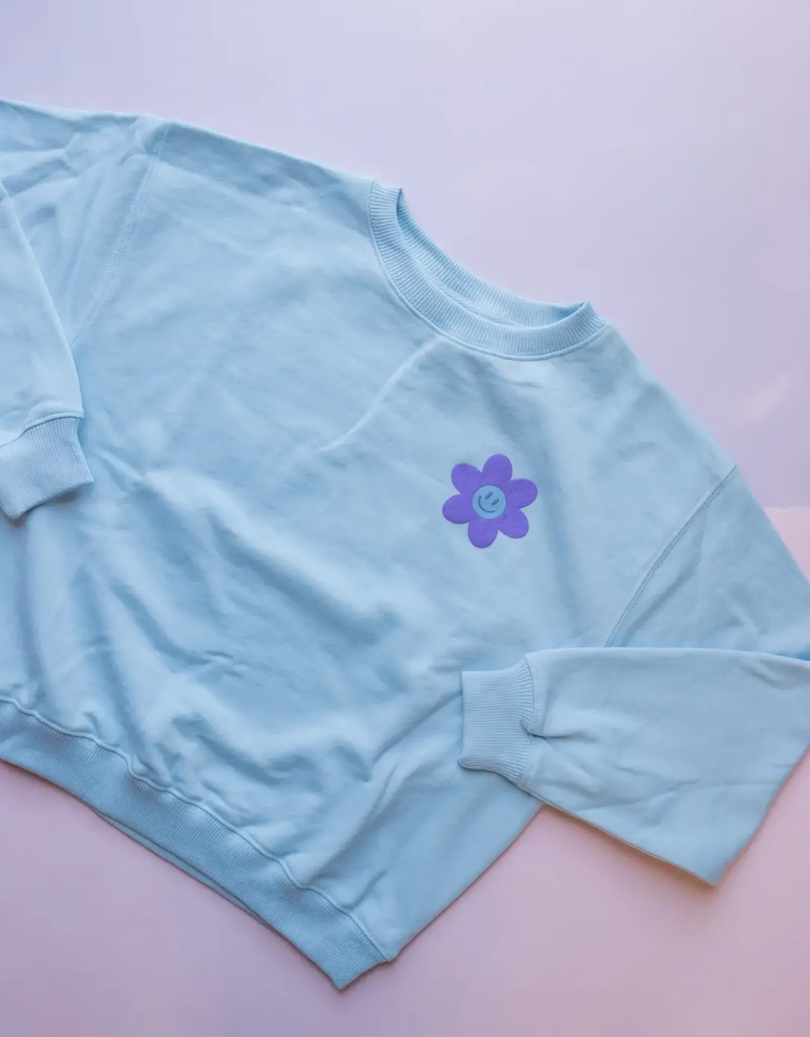 Doing My Best Cloud Blue Crewneck
