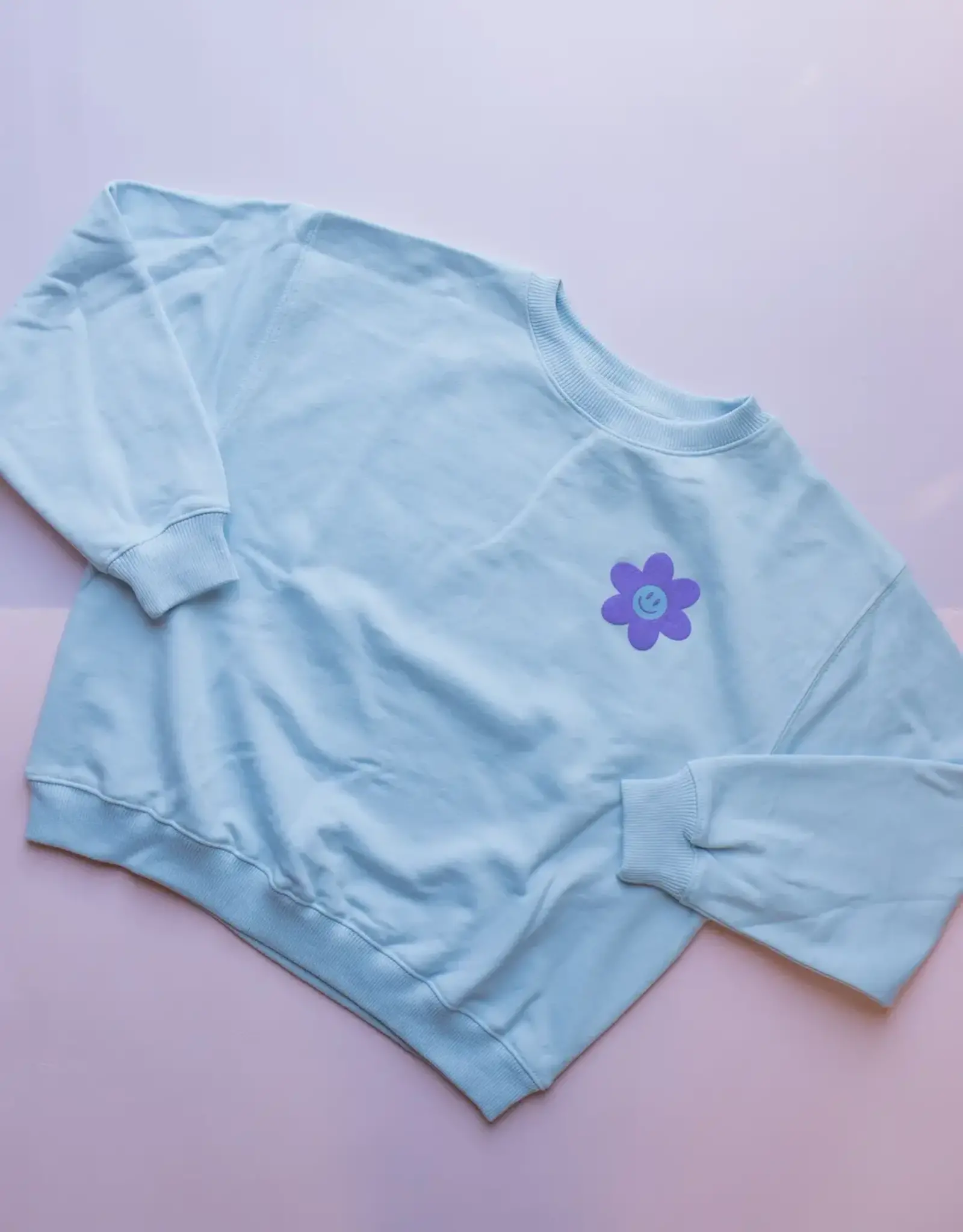 Doing My Best Cloud Blue Crewneck