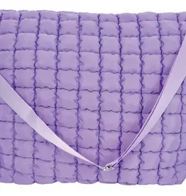 Iscream Vivid Violet Puffy Weekender Bag
