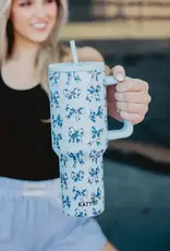 Katydid Chinoiserie Coquette Bows 38 oz Tumbler