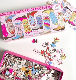 Callie Danielle Western Cowgirl Boots Jigsaw Puzzle