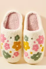 Multi Floral Slipper
