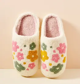 Multi Floral Slipper