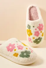 Multi Floral Slipper