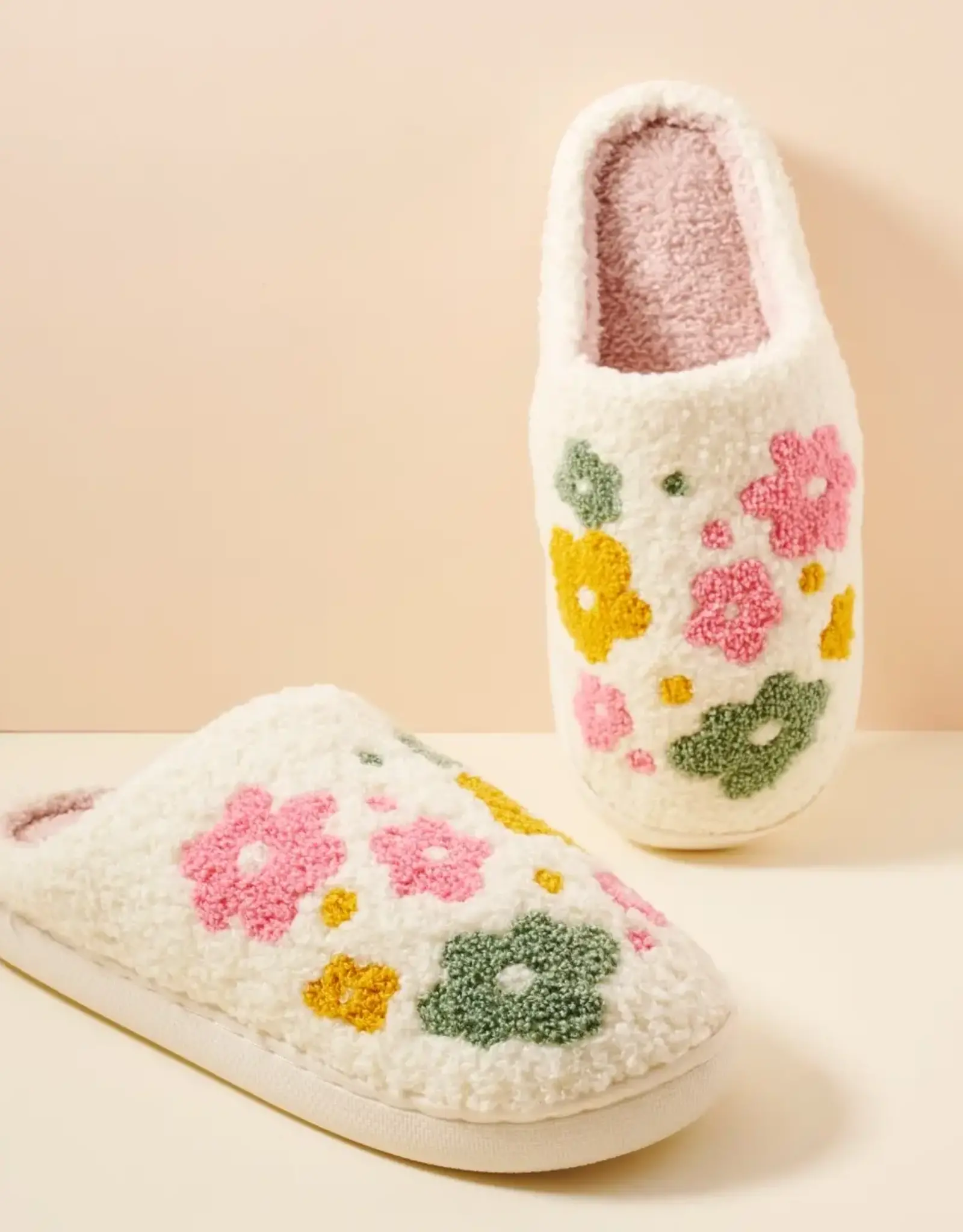 Multi Floral Slipper