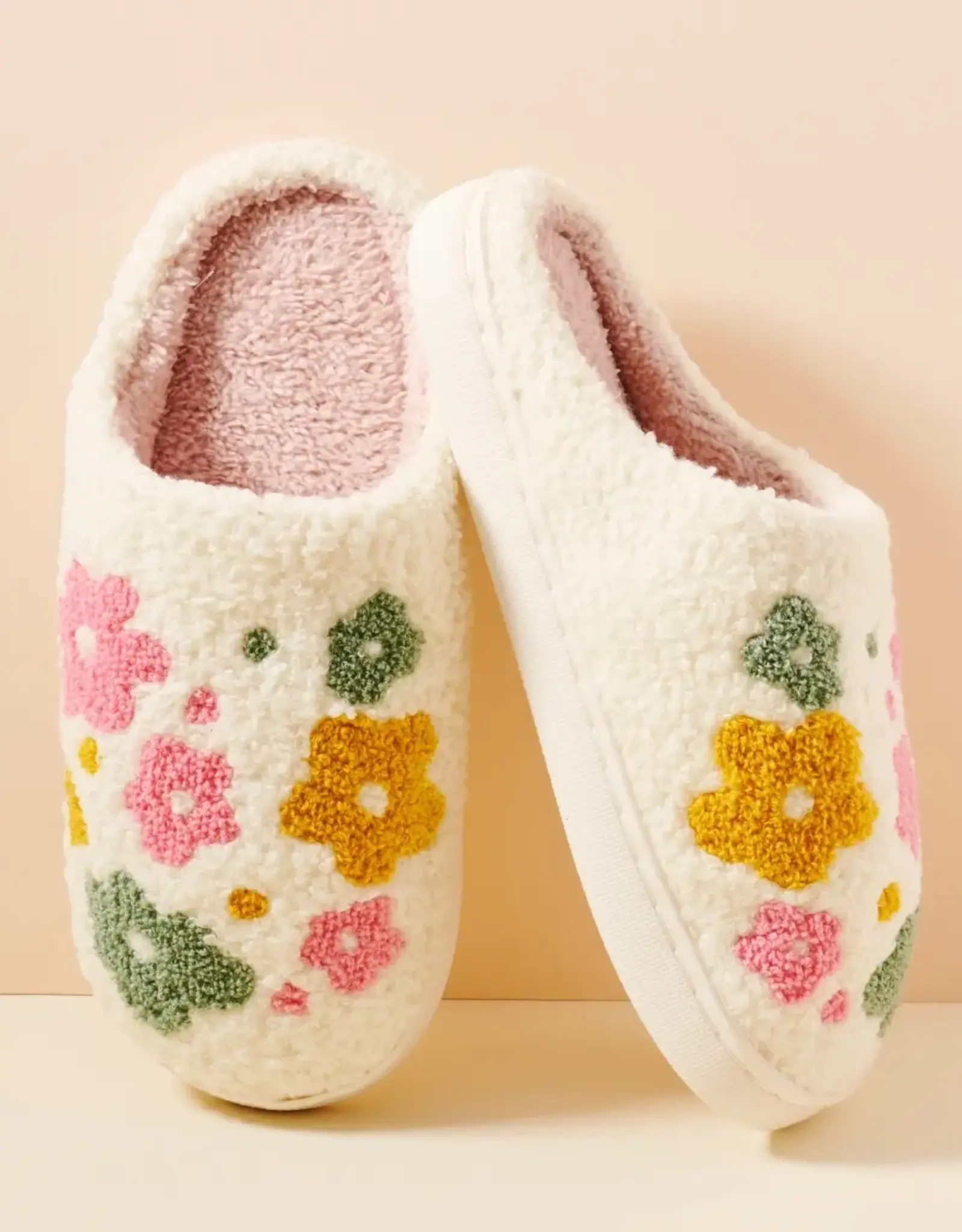 Multi Floral Slipper