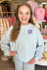 Doing My Best Cloud Blue Crewneck
