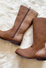 Mia Kids Stefni Boot in Cognac