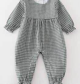 Honeydew Carter Christmas Plaid Bubble in Green