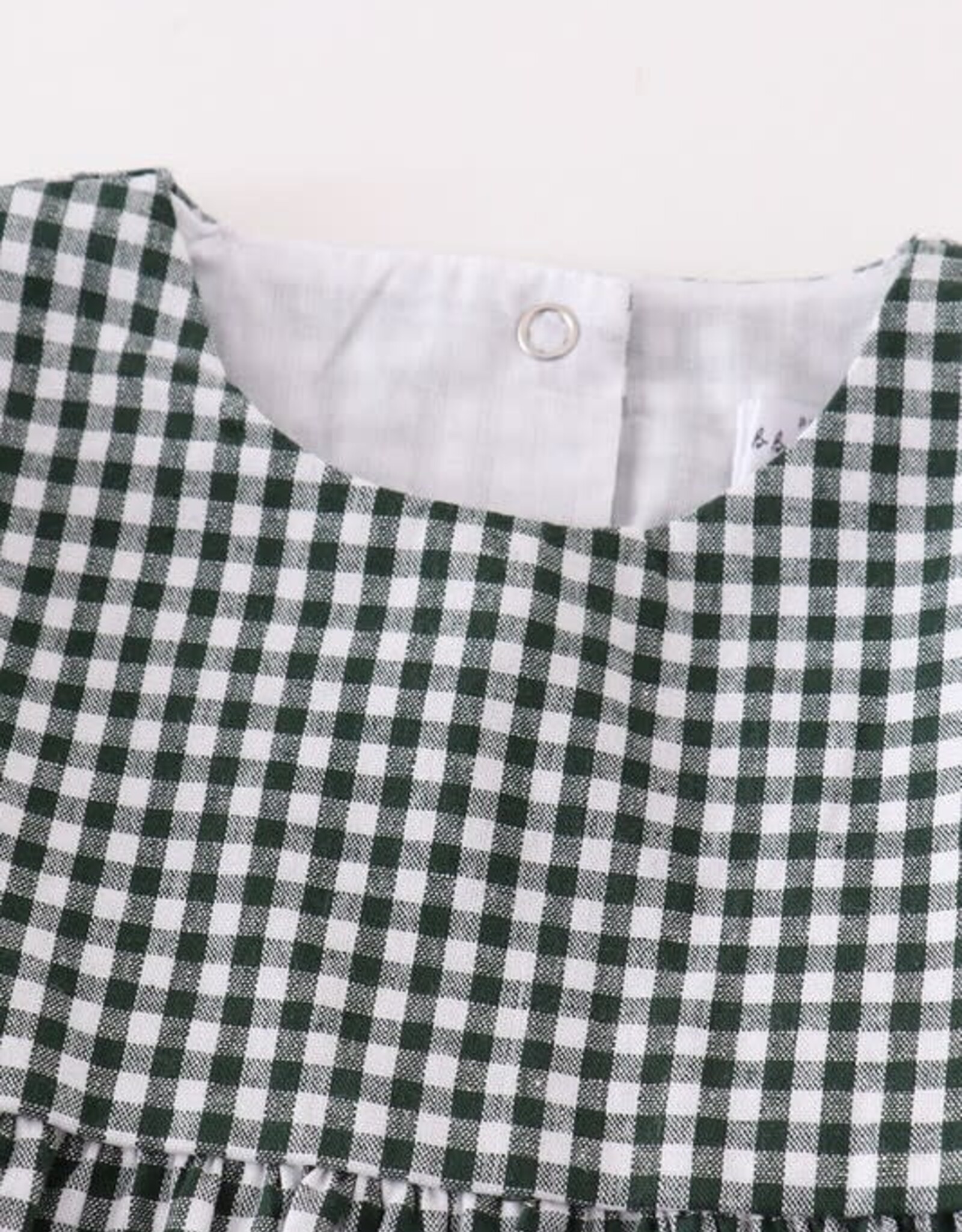 Honeydew Carter Christmas Plaid Bubble in Green