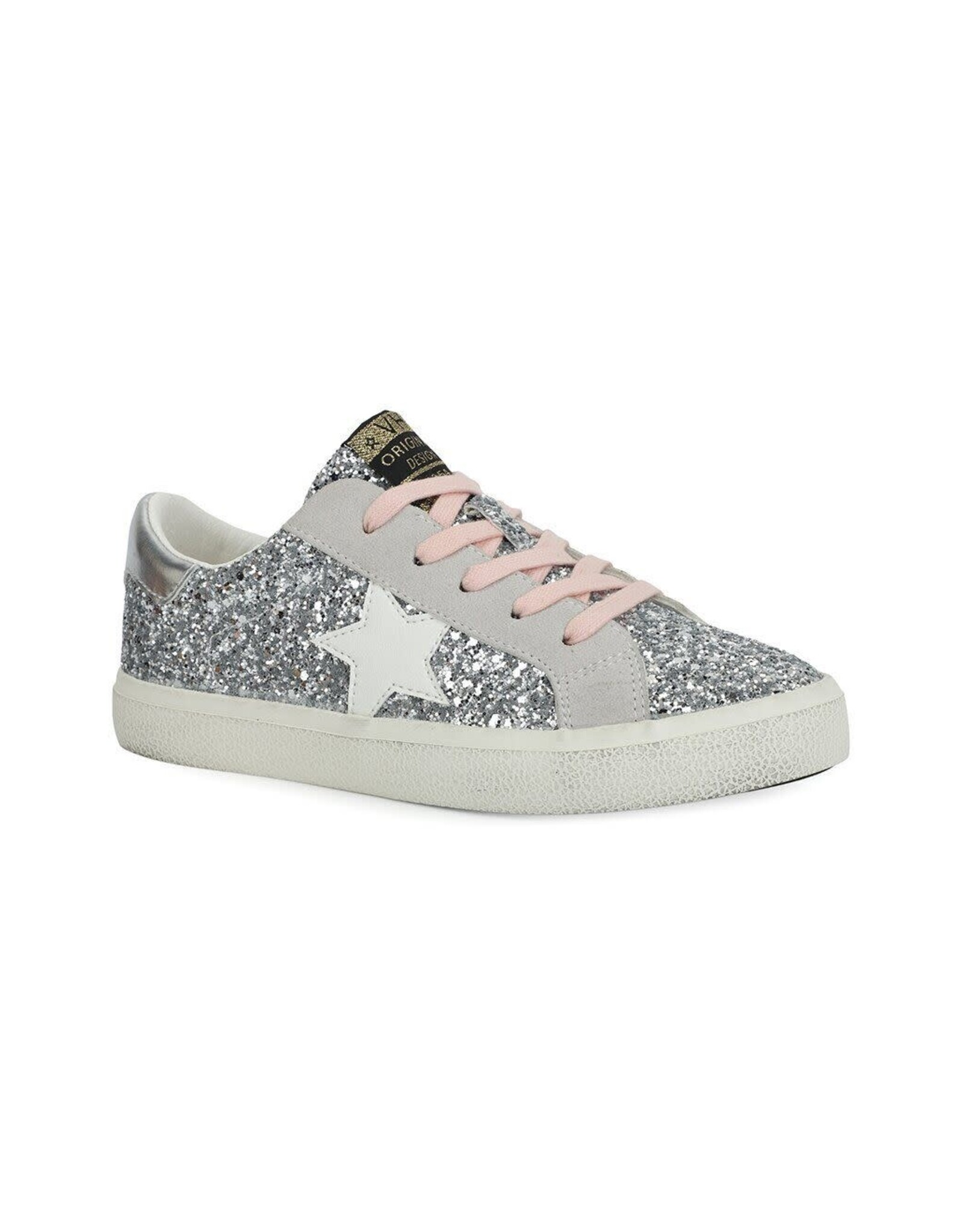 Vintage Havana Genevieve in Silver Glitter Multi