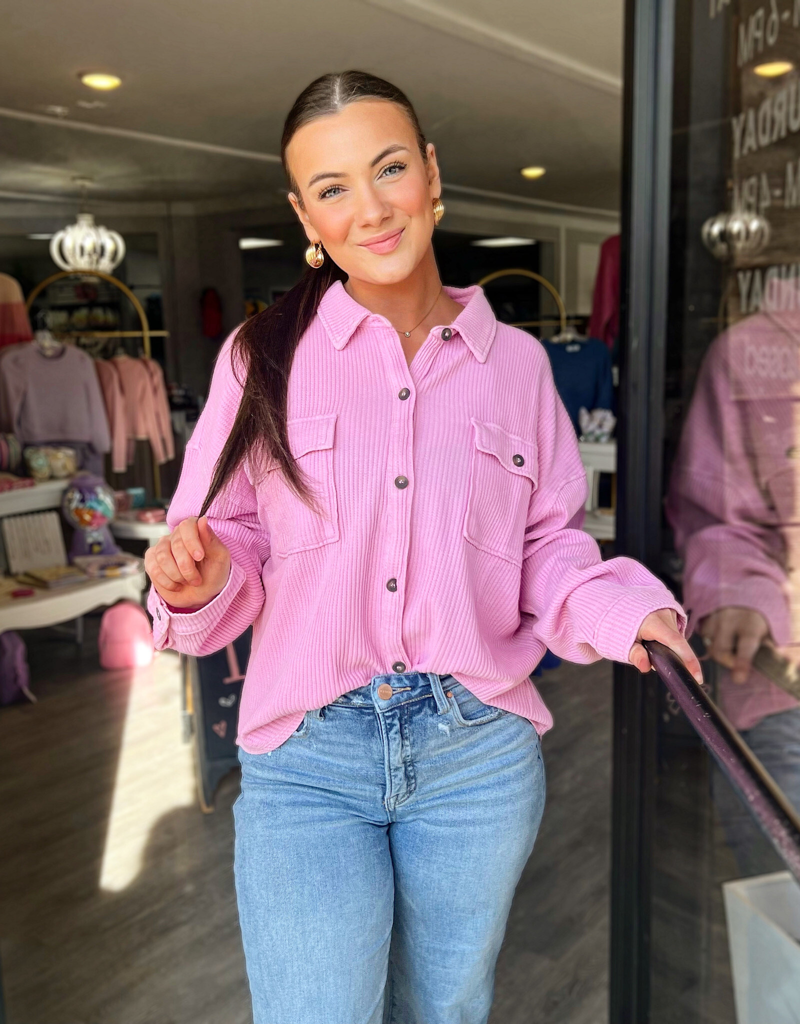 HYFVE Kelsey Top in Pink