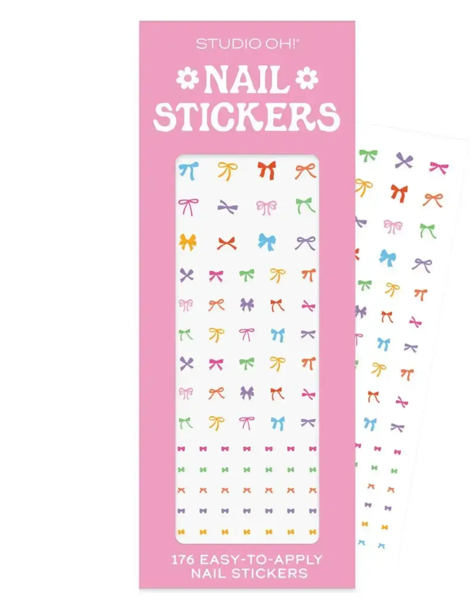 Studio Oh! Nothin But Bows Nail Stickers