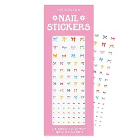 Studio Oh! Nothin But Bows Nail Stickers