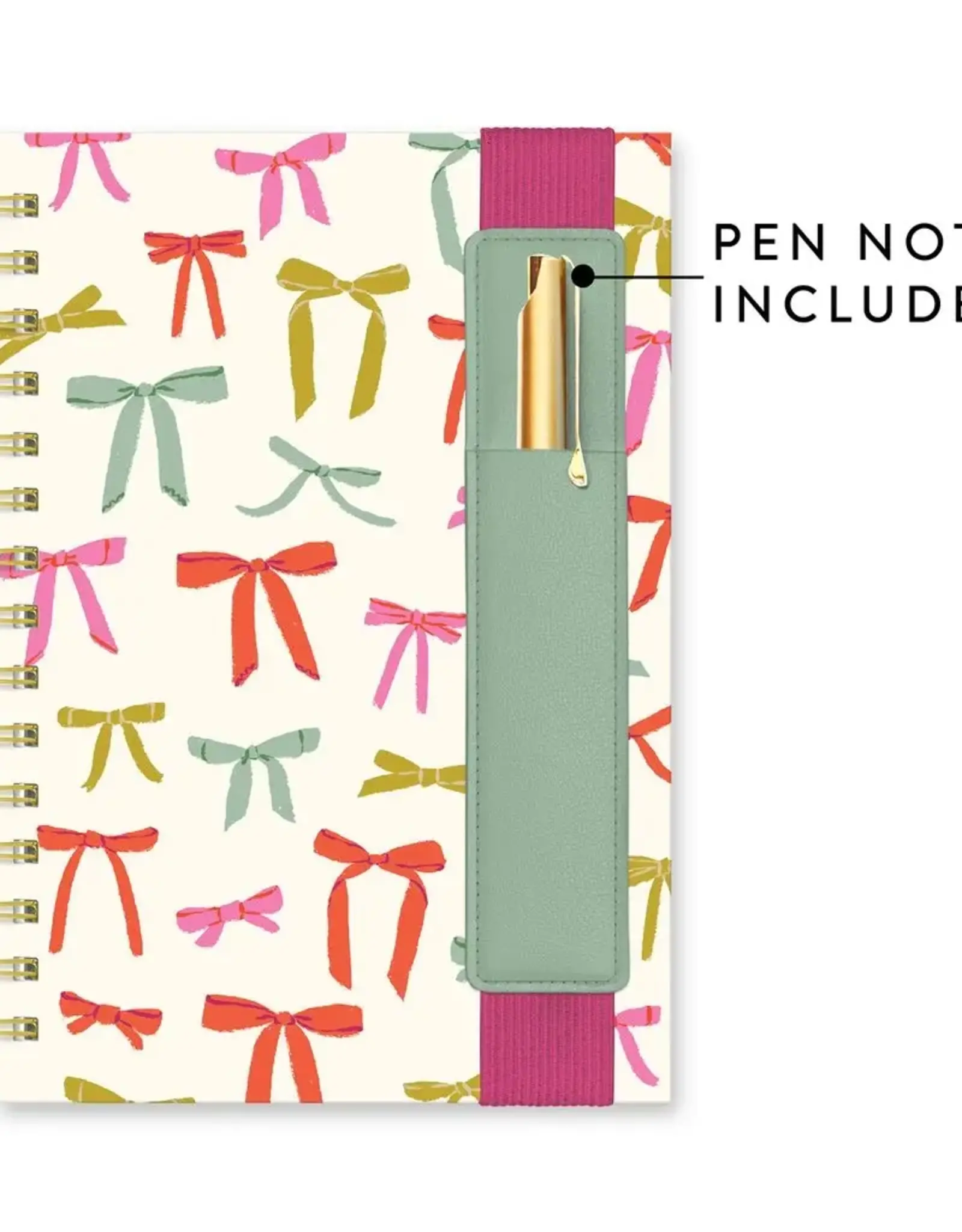 Studio Oh! Put a Bow On It NoteBook with Pen Pocket