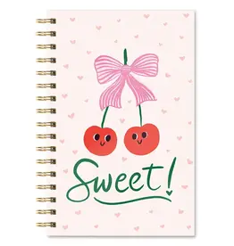 Studio Oh! Sweetest Cherry Spiral Notebook